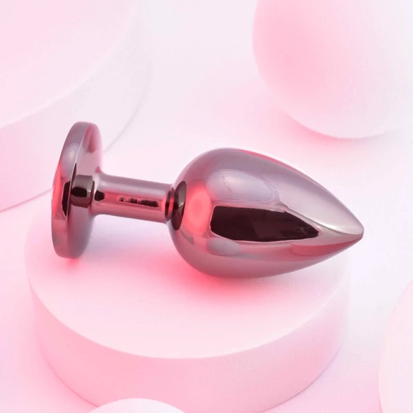 Playboy Pleasure Tux Aluminum Alloy Anal Plug - Large