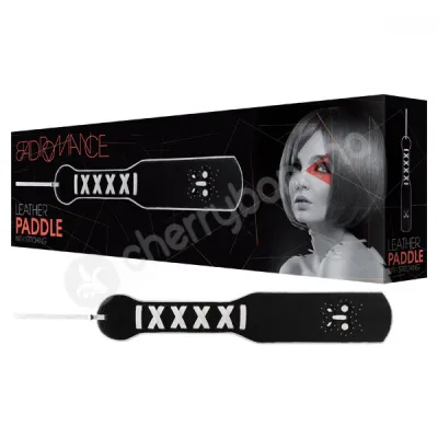 Bad Romance Leather Paddle With Stitching