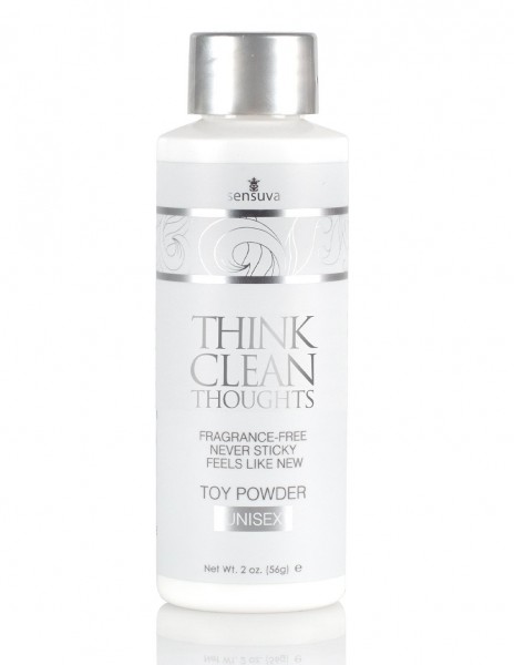 Sensuva Think Clean Thoughts Toy Powder