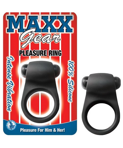 Maxx Gear Silicone Vibrating Pleasure Ring