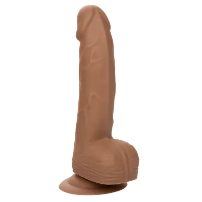 Silicone Stud 6 Inch Brown