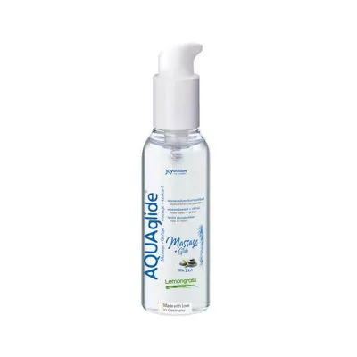 Aquaglide Massage And Glide Liquid Lemongrass 200 Ml