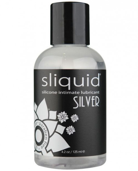 Sliquid Silver Silicone Based Glycerine & Paraben