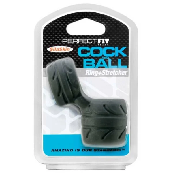 Perfect Fit SilaSkin Cock &amp; Ball Stretcher — image 6 of 7