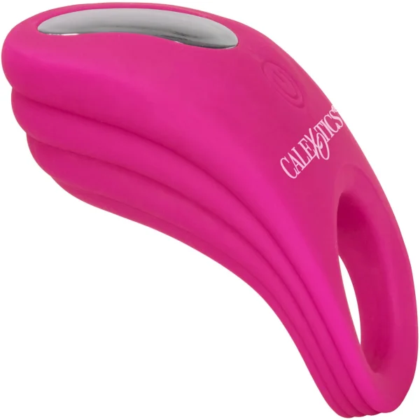 Silicone Remote Pleasure Ring Vibrating Cock Ring By CalExotics