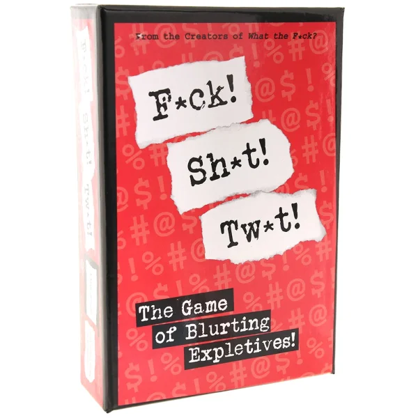 F*ck! Sh*t! Tw*t! The Game Of Blurting Expletives!