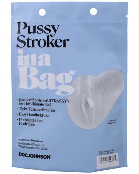 Pussy Stroker in a Bag - Frost