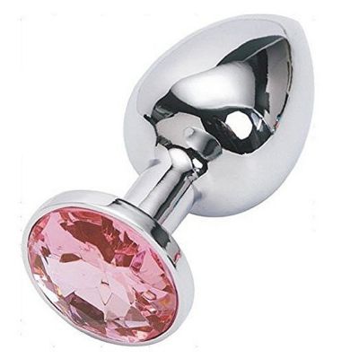 Metal Pink Butt Plug IV