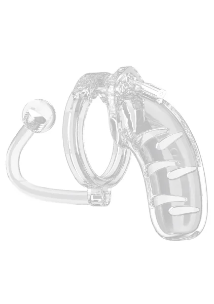 KINK - Caged - Vibrating Cock Cage with Ball Strap