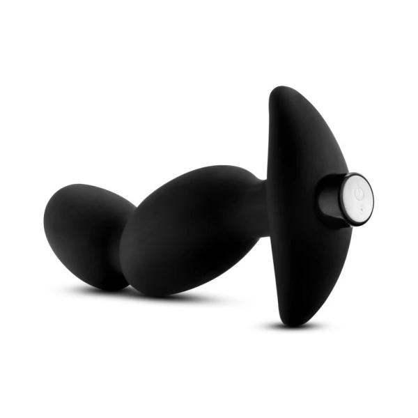 Blush Anal Adventures Platinum Silicone Vibrating Prostate Massager 04 - Black — image 5 of 9