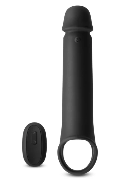 Renegade Brute Vibrating Silicone Penis Extender with Remote