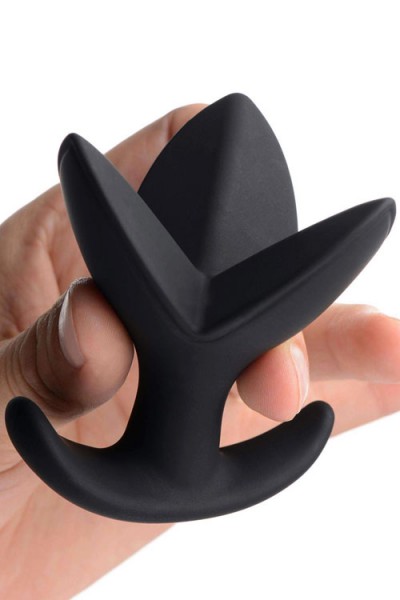 Master Series 3-Prong Silicone Butt Plug