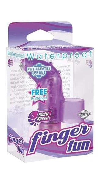 Waterproof Finger Fun - Purple