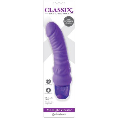 Mr Right 7 5 Vibrator Purple