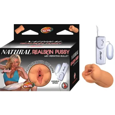 Natural Realskin Pussy Amber Beige