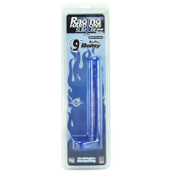 Raging Hard-Ons Slimline Cobalt Blue Jellie - 9" Ballsy