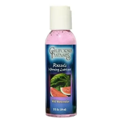 Razzels Warming Lubricant Wild Watermelon 2 Oz Bottle