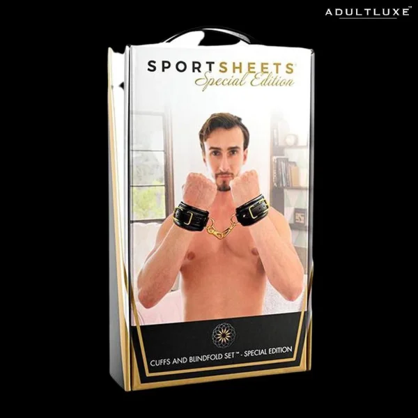 Sportsheets Special Edition Cuffs & Blindfold Set — image 5 of 5