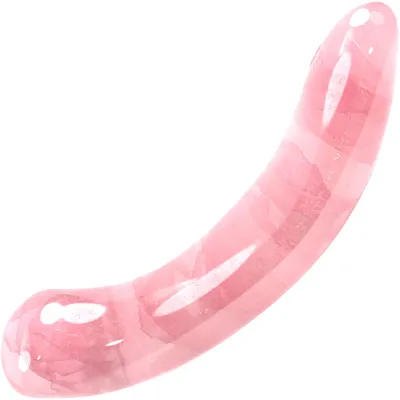 Pixii 5 7 Rose Quartz Crystal Dildo By Biird