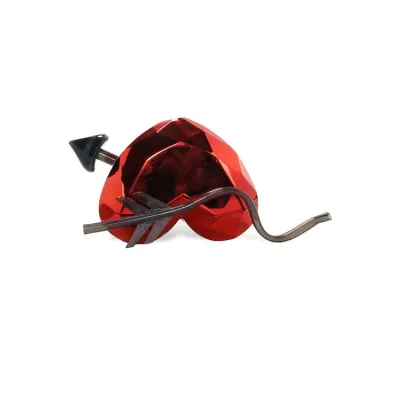 Kheper Games Heart Shaped Drinking Cup with Cupid s Arrow Straw
