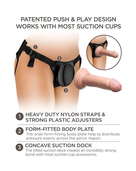 King Cock Elite Beginner's Silicone Body Dock Kit