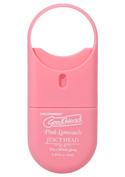 GoodHead Juicy Head Dry Mouth Spray To-Go .30 oz By Doc Johnson - Strawberry