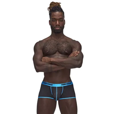 Casanova Uplift Mini Shorts Large Black blue