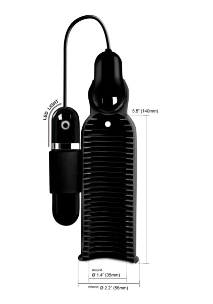Trinity Vibes Lightning Stroke Silicone Stroker — image 5 of 6
