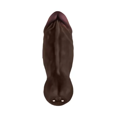 Shaft Model B 4 3 Inch Liquid Silicone Bullet Vibrator Mahogany