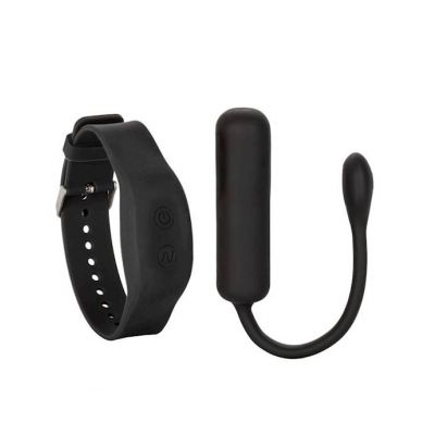 Petite Bullet Mini Vibrator With Wristband Remote