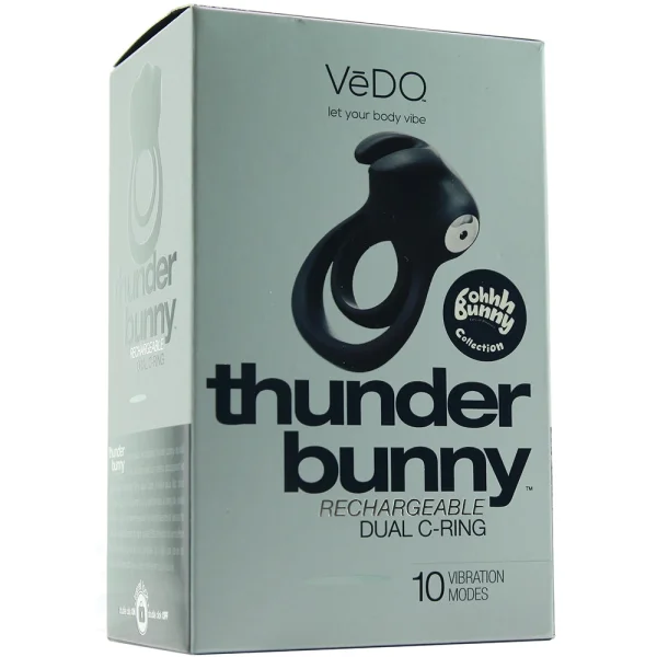 VeDO Thunder Bunny Vibrating Double Cock Ring
