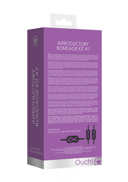 Introductory Bondage Kit #7 - Purple - BDSM Toys