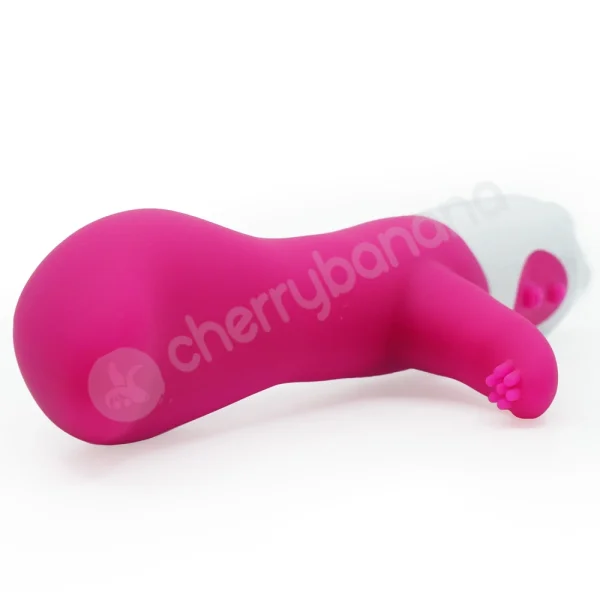 Cherry Banana Pink G-Spot Lover Nubbed Rabbit Vibrator