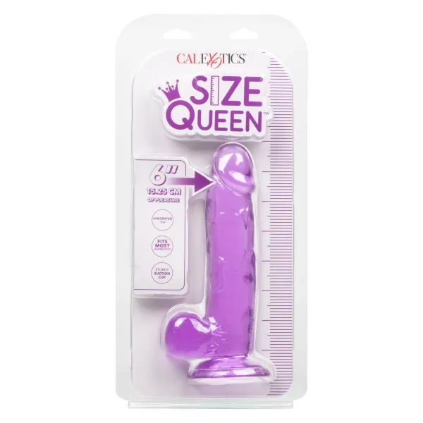Size Queen 6 Inch - Purple