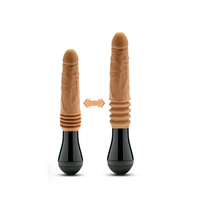 Dr Skin Silicone Dr Arthur Thrusting Gyrating Vibrating Dildo Tan