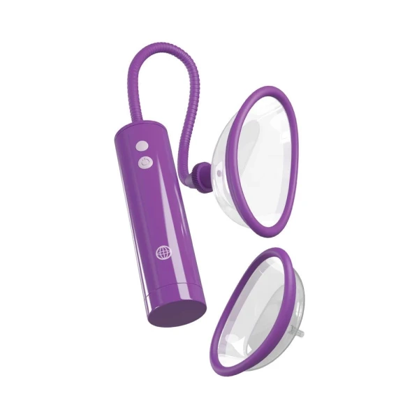 Fantasy For Her Rechargeable Pussy Pump Kit Purple
