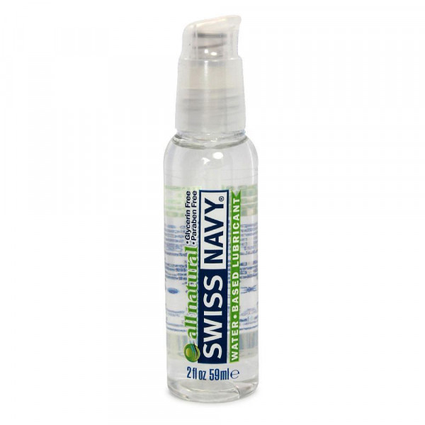Swiss Navy All Natural Water Based Lubricant - 2oz