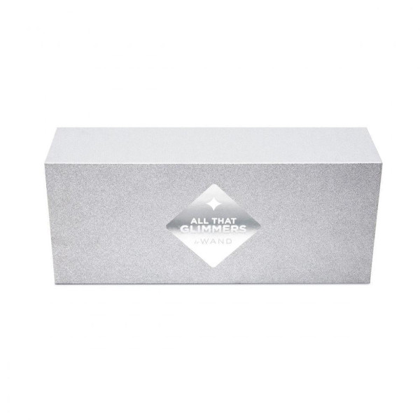 Le Wand 'All that Glimmers' Small Wand Vibrator - White
