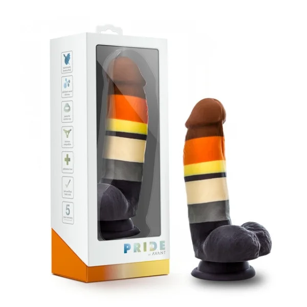 Blush Avant Pride P9 Bear Suction Cup Dildo
