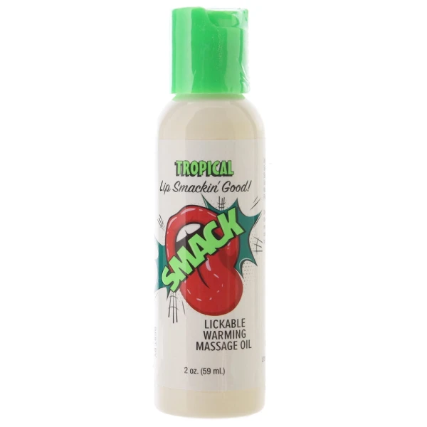 Smack Warming Massage Oil 2oz/59ml in Tropical