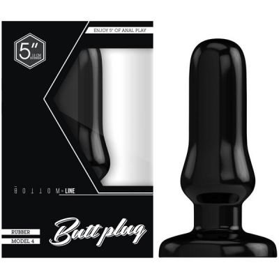 Bottom Line 5 Butt Plug Model 4 Rubber