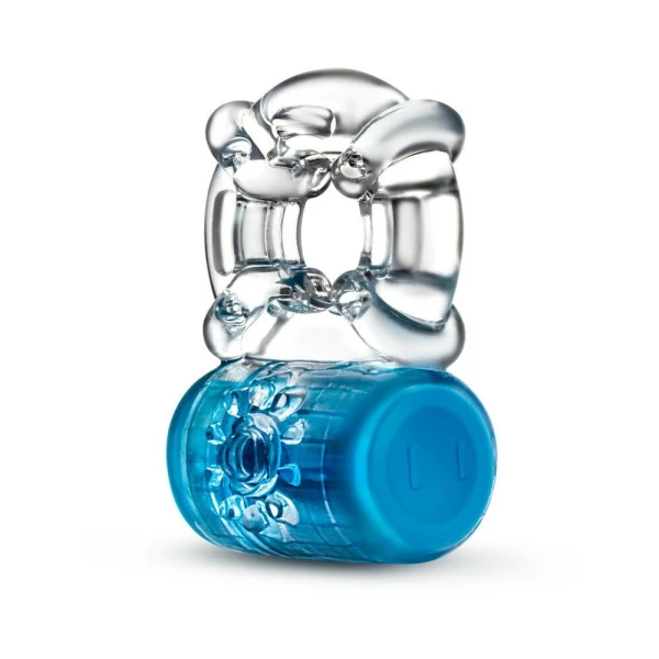 Play With Me - One Night Stand Vibrating C-ring - Blue