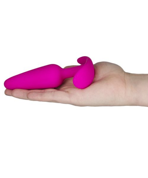 Bondara Pink Silicone Slim Anchor Butt Plug – 3, 3.5 or 4.5 Inch — image 6 of 6