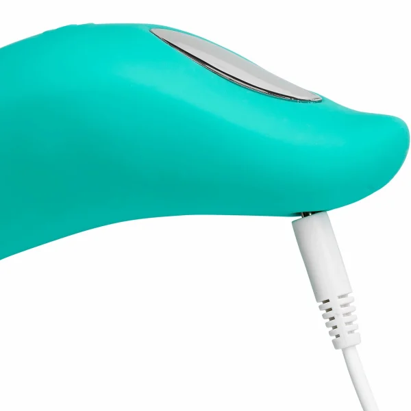 Cloud 9 Swirl Touch Dual Function Swirling & Vibrating Rechargeable G-Spot Stimulator - Teal