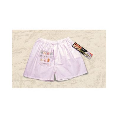 Superman Shorts White