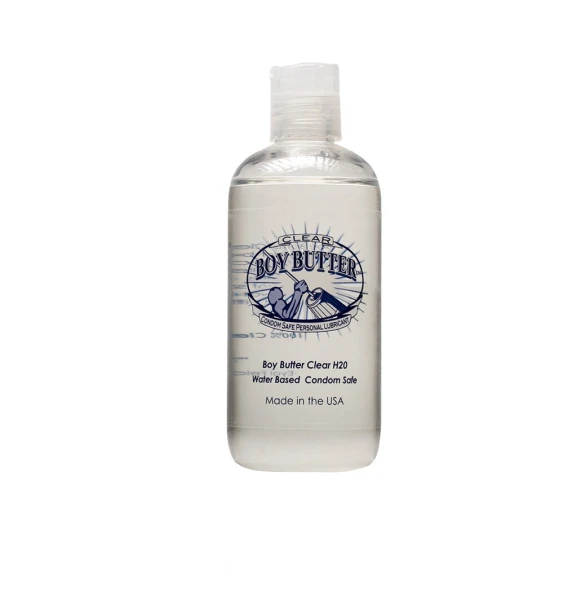 Boy Butter Clear with Invisigel Water-Based Lube | 4oz