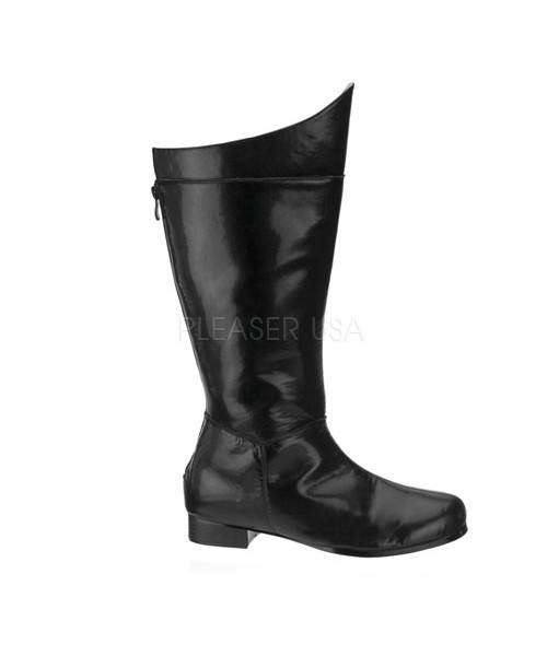 HERO-100 - MEN BLACK SUPER HERO, Comic Character BOOT