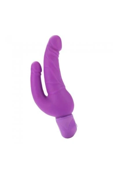 Double Penetration Dildos: Waterproof Power Stud Over & Under Dong