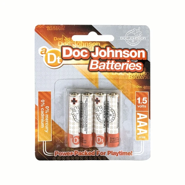 Doc Johnson Batteries AAA 4 Pack