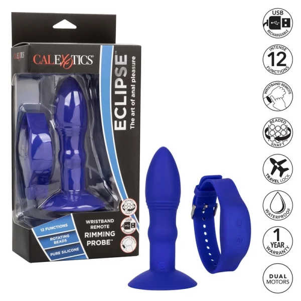 Calexotics Eclipse Wristband Remote Rimming Probe — image 8 of 10